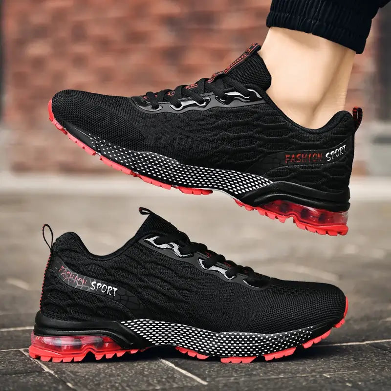 Casual Sneakers Men Men Sneakers Fashion Casual Shoes High Quality Black Red